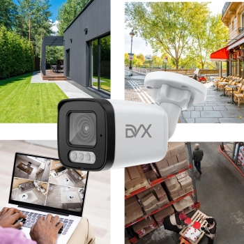 Kamera zewnętrzna IP POE LAN 8MPX 4K DVX PT8